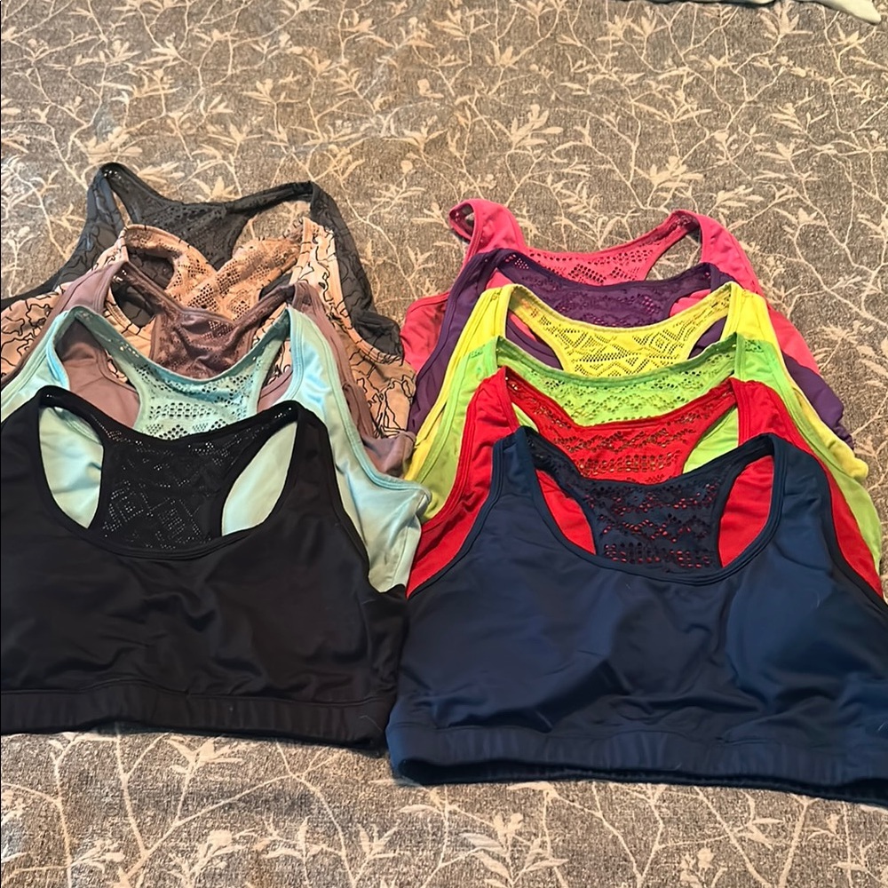 Women's Multi-Color Lace Sports Bras Zyia